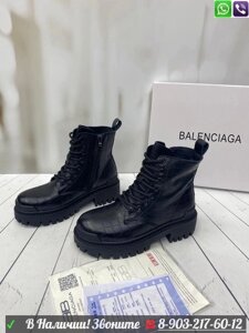 Ботинки Balenciaga Strike высокие