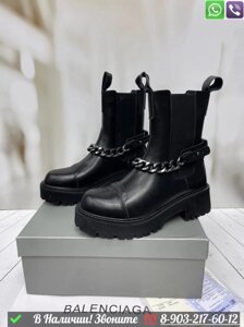 Ботинки Balenciaga зимние черные