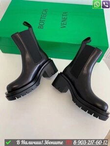 Ботинки Bottega Veneta черные