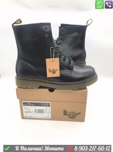 Ботинки Dr. Martens кожаные черные высокие