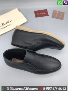 Ботинки Loro Piana Open Walk с мехом