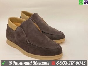 Ботинки Loro Piana Open Wintery Walk мужские Серый