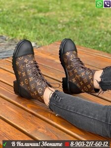 Ботинки Louis Vuitton Wonderland коричневые