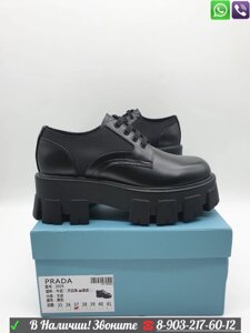 Ботинки Prada черные