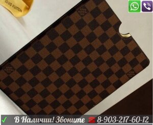 Чехол Louis Vuitton на Ipad Коричневый и Серый Серый