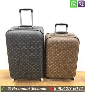 Чемодан Louis Vuitton LV Horison Monogram Eclipse 60 см Большой