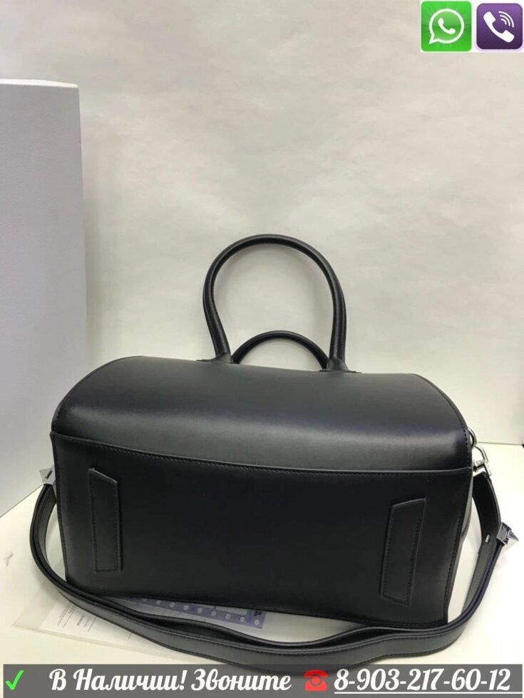 Черная Сумка Givenchy Antigona Живанши Антигона 35 Большая от компании Интернет Магазин брендовых сумок и обуви - фото 1