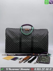 Дорожная сумка Louis Vuitton Keepall черная