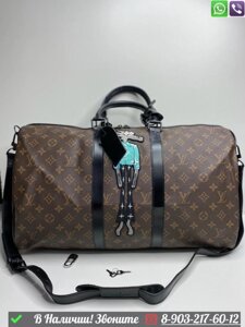 Дорожная сумка Louis Vuitton Keepall коричневая