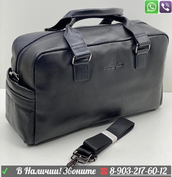 Дорожная сумка Valentino чёрная от компании Интернет Магазин брендовых сумок и обуви - фото 1