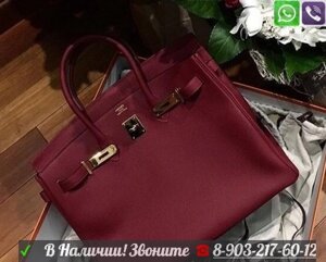 Гермес Hermes Сумка Биркин birkin фиолетовая