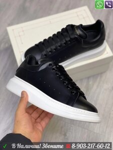 Кеды Alexander McQueen черные