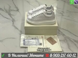 Кеды Alexander McQueen женские белые