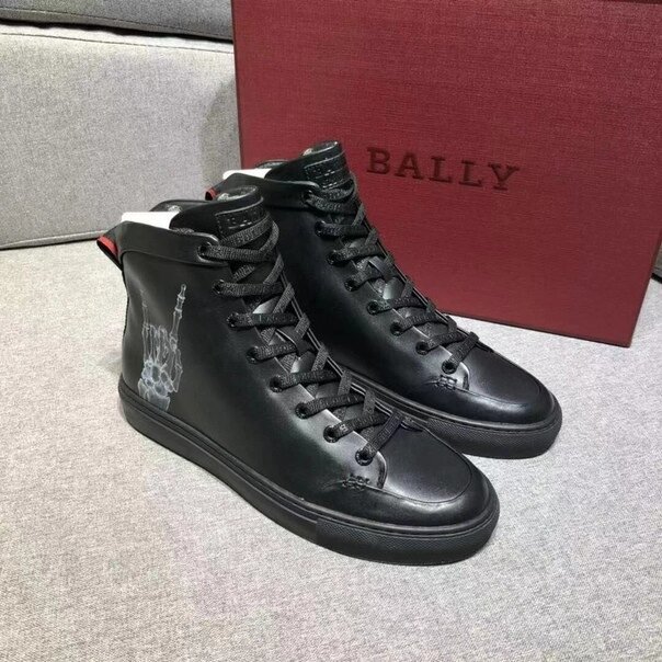 Кеды Bally черные от компании Интернет Магазин брендовых сумок и обуви - фото 1