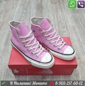 Кеды Converse All Star текстильные розовые