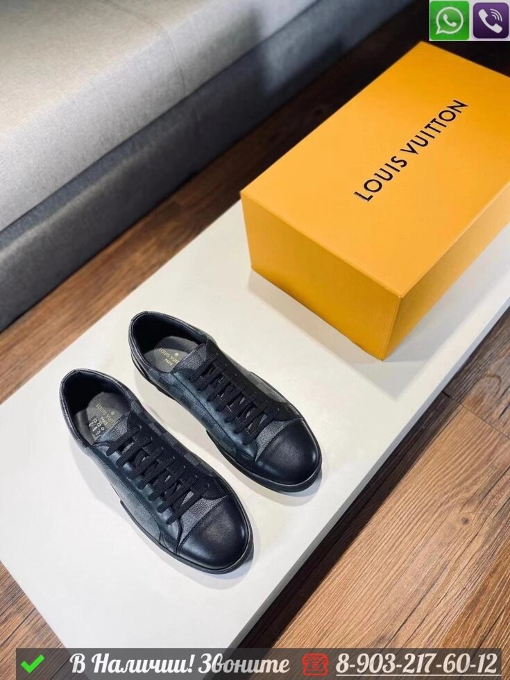 Кеды Louis Vuitton Match-up серые от компании Интернет Магазин брендовых сумок и обуви - фото 1