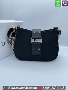 Клатч Christian Dior messenger Диор Серый