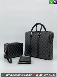 Клатч Louis Vuitton Серый