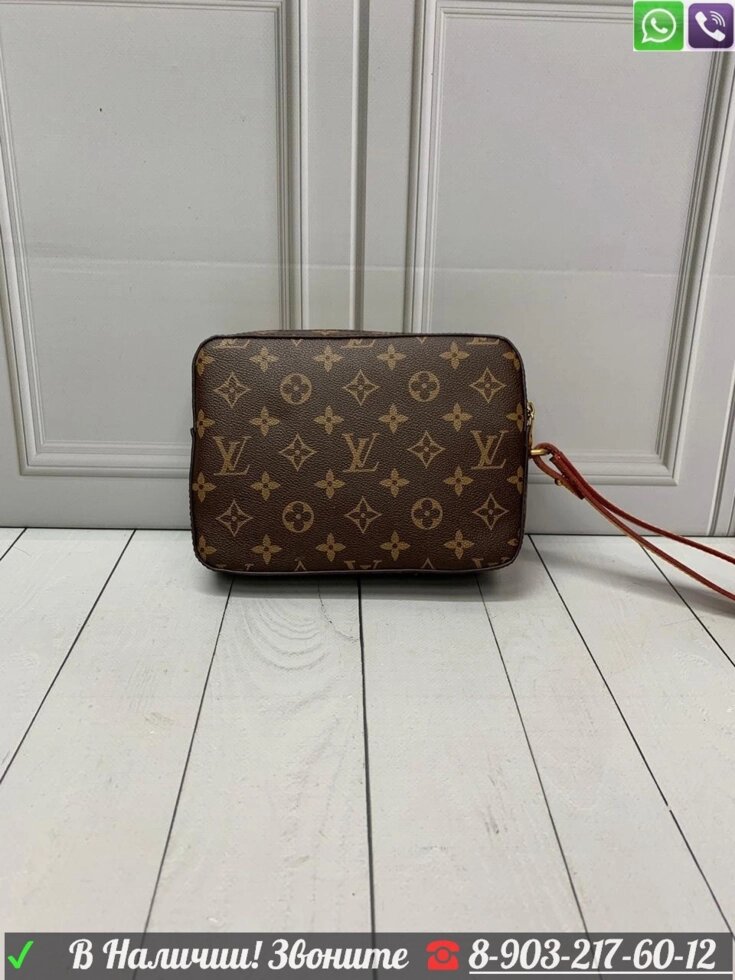 Клатч Louis Vuitton Soft Trunk маленькая от компании Интернет Магазин брендовых сумок и обуви - фото 1