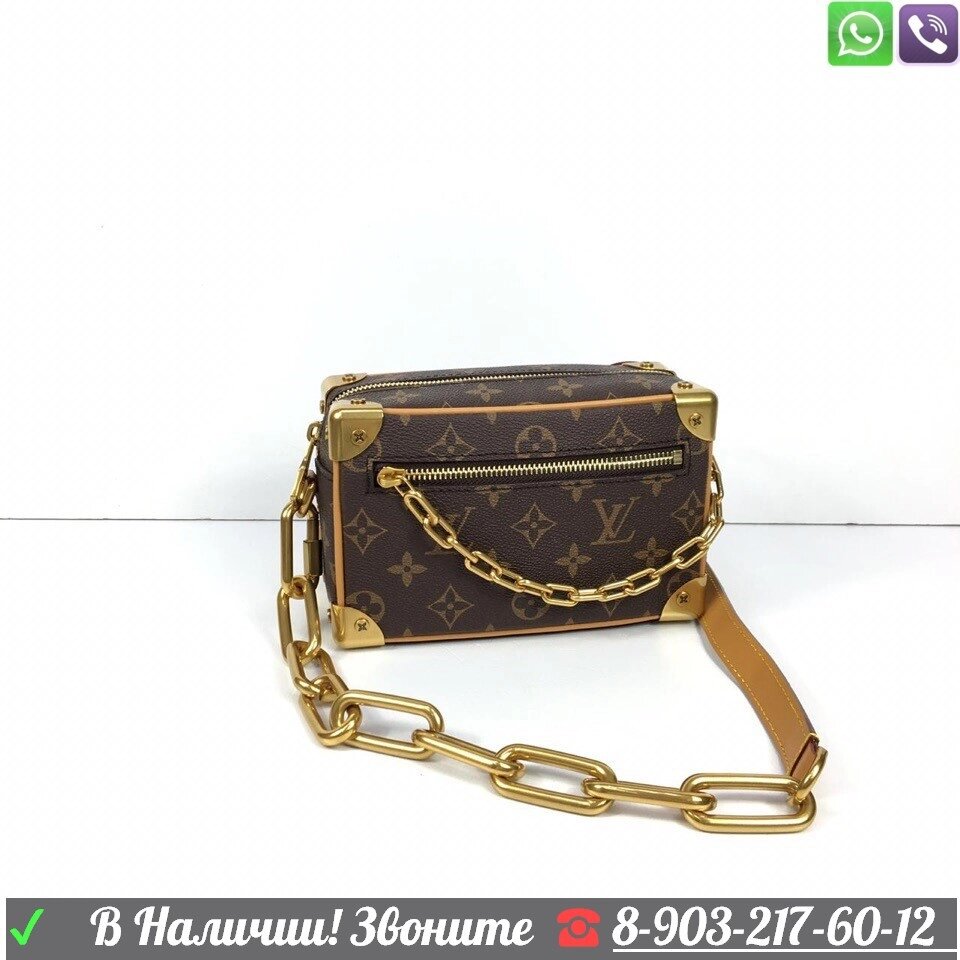 Клатч Louis Vuitton Soft Trunk Мини M68906 LV от компании Интернет Магазин брендовых сумок и обуви - фото 1