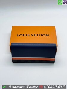 Кошелек Louis Vuitton Brazza синий
