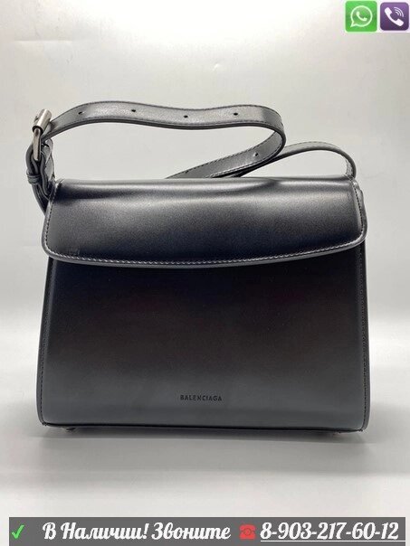 Кожаная сумка Balenciaga от компании Интернет Магазин брендовых сумок и обуви - фото 1