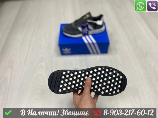 Кроссовки Adidas Iniki Runner Grey серые от компании Интернет Магазин брендовых сумок и обуви - фото 1