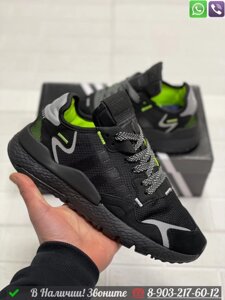 Кроссовки Adidas Nite Jogger 3М черные