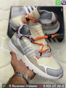 Кроссовки Adidas Nite Jogger бежевые