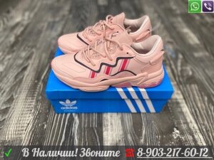 Кроссовки Adidas Ozweego розовые