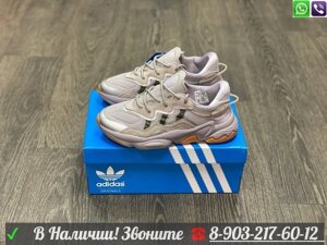 Кроссовки Adidas Ozweego серые