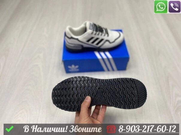 Кроссовки Adidas ZX 750 белые от компании Интернет Магазин брендовых сумок и обуви - фото 1