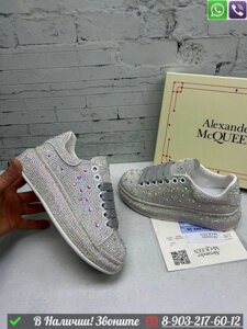 Кроссовки Alexander McQueen серые