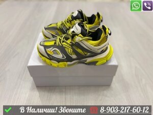 Кроссовки Balenciaga Track желтые