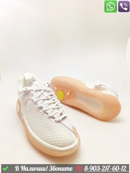 Кроссовки Balmain B Runner белые от компании Интернет Магазин брендовых сумок и обуви - фото 1