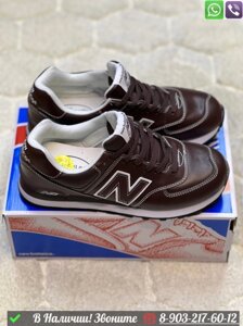 Кроссовки New Balance 574 коричневые