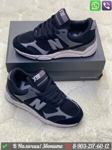 Кроссовки New Balance X-90 пудровые Черный