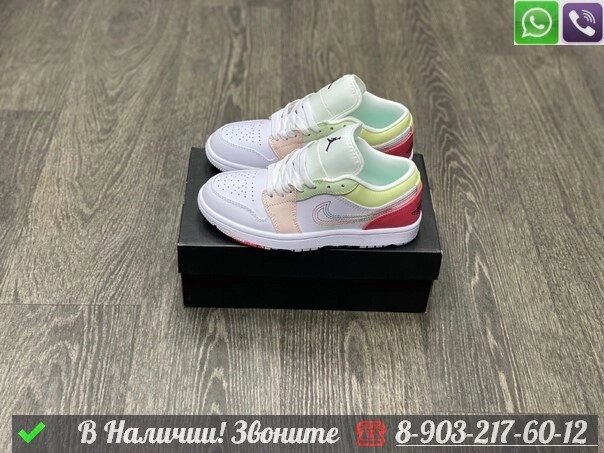 Кроссовки Nike Air Force 1 Low белые от компании Интернет Магазин брендовых сумок и обуви - фото 1