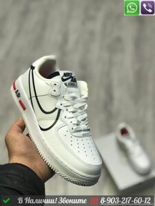 Кроссовки Nike Air Force 1 React белые