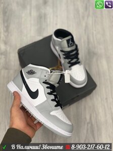 Кроссовки Nike Air Jordan 1 серые