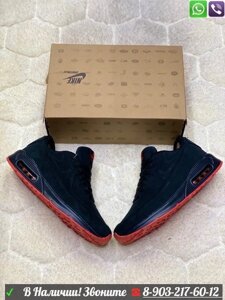 Кроссовки Nike Air Max 90 с мехом изумрудные