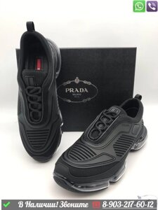 Кроссовки Prada черные