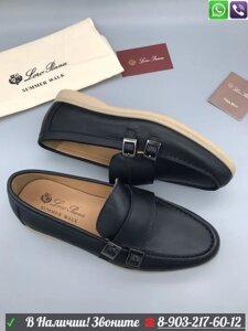 Лоферы Loro Piana Summer Walk Синий