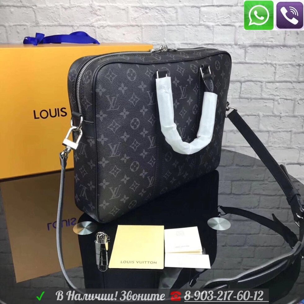 Louis Vuitton Eclipse Сумка Monogram Луи Виттон Портфель от компании Интернет Магазин брендовых сумок и обуви - фото 1