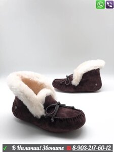 Мокасины зимние UGG Alena Зеленый