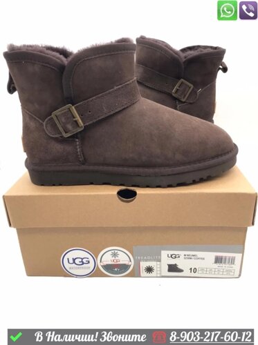 Мужские угги UGG Classic Mini Черный