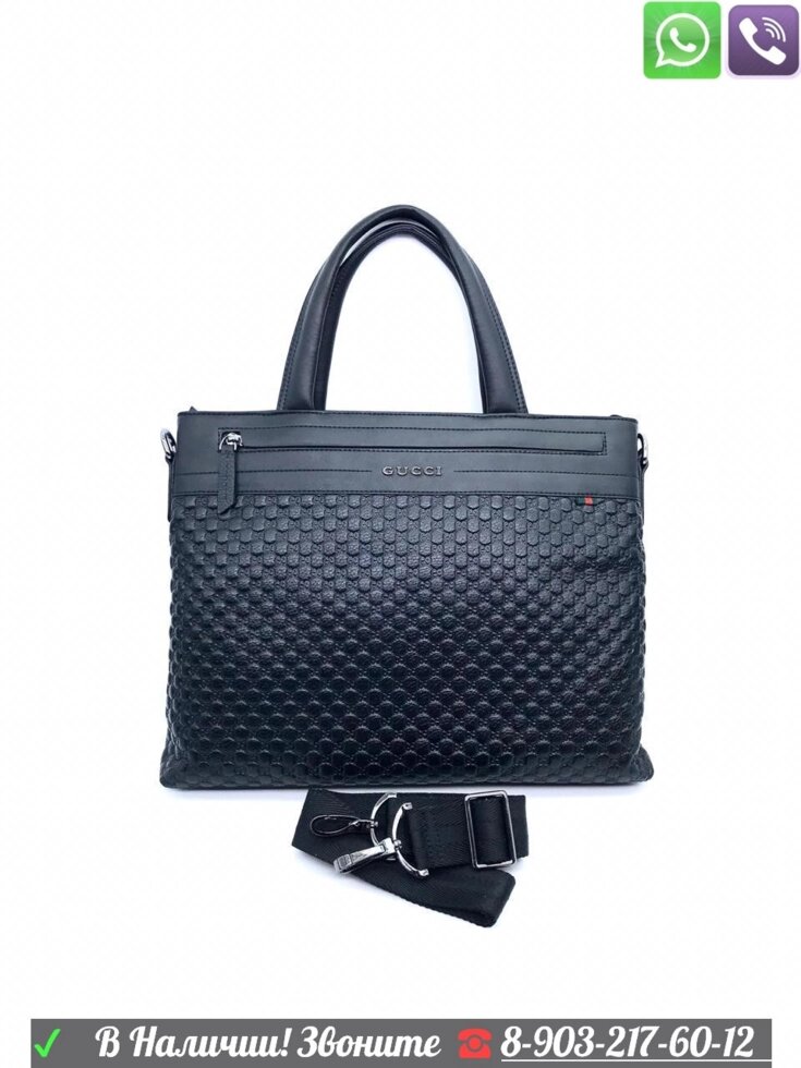 Мужской портфель Gucci от компании Интернет Магазин брендовых сумок и обуви - фото 1