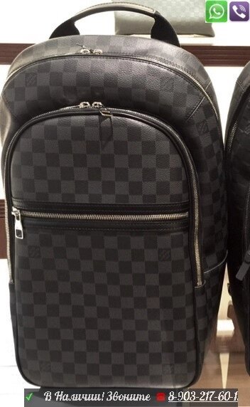 Мужской Рюкзак Louis Vuitton Michael Graphite Ebene от компании Интернет Магазин брендовых сумок и обуви - фото 1