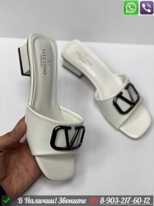 Мюли Valentino Vlogo белые