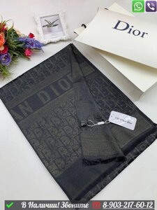 Палантин Dior с логотипом
